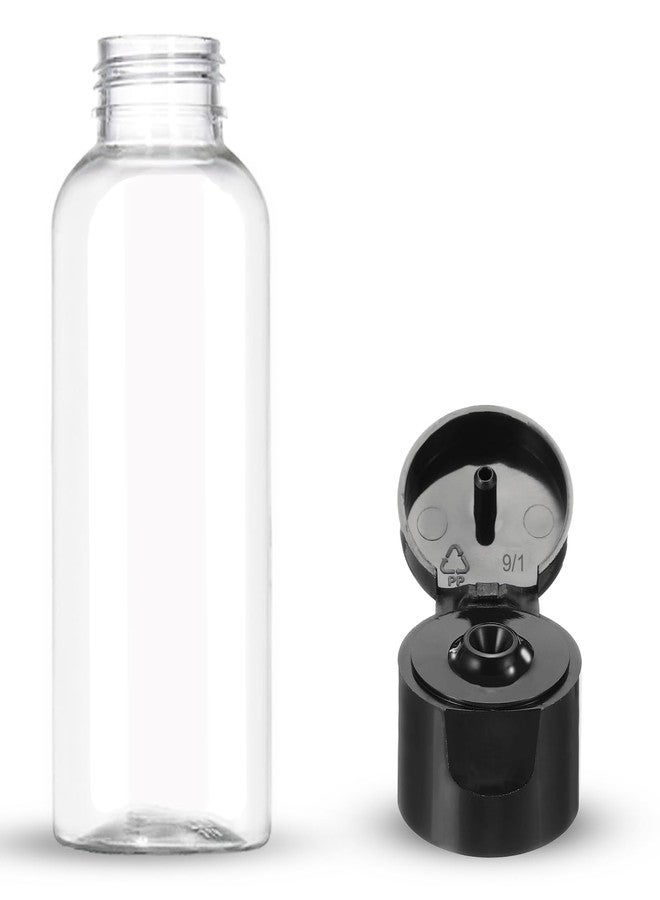 DNSEN 5 Pack 3.4 oz Travel Size Bottles for Toiletries TSA Approved Leak Proof Empty Refillable Liquid Containers with Labels - Image 4